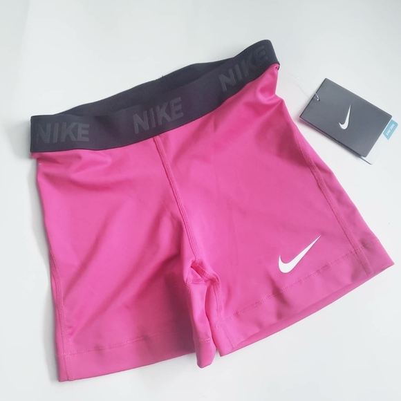 Nike Dri Fit Pink Shorts - Picture 1 of 8